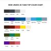 tank top color chart - Hunter X Hunter Gifts