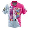 Hisoka HXH Short Sleeve Hawaiian Shirtt FRONT Mockup - Hunter X Hunter Gifts