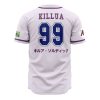 Hunter Association Killua HXH AOP Baseball Jersey AOP Baseball Jersey BACK Mockup - Hunter X Hunter Gifts