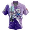 Killua Zoldyck HXH Short Sleeve Hawaiian Shirtt FRONT Mockup - Hunter X Hunter Gifts