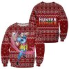 hisoka ugly christmas sweater hunter x hunter xmas gift gearanime - Hunter X Hunter Gifts