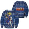 kurapika ugly christmas sweater hunter x hunter anime xmas gift custom clothes gearanime - Hunter X Hunter Gifts